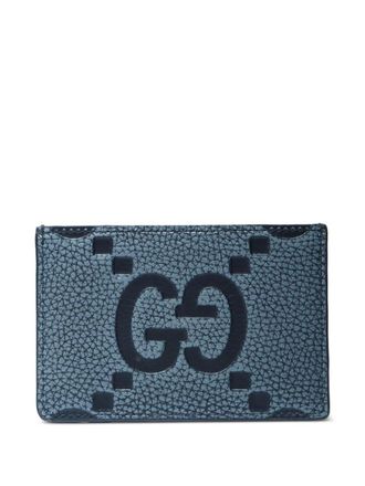 Gucci 2020-2025 Maxi GG leather cardholder - Grey