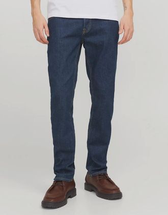 Jack & Jones Mens Jack & Jones Glenn Original 430 Slim Fit Jeans - Blue Denim - Navy - Size: 28 32