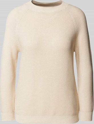 Max Mara Strickpullover mit Raglan&auml;rmeln Modell LINZ in Ecru, Gr&ouml;&szlig;e XL