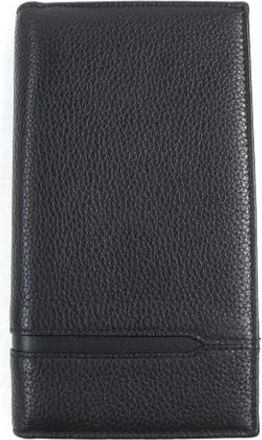 Bulgari Pre-owned Lange portemonnee (bi-fold) - Heren - Vintage Accessoires - Zwart - ONE Size - Leer - Vintage
