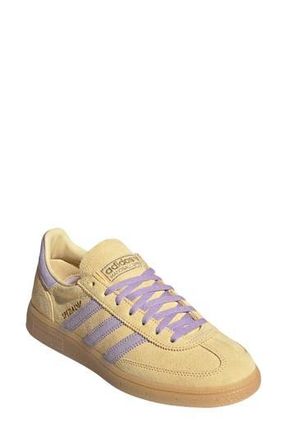 adidas Handball Spezial Sneaker in Orange Tint/Powder Plum/Gum at Nordstrom Rack, Size 6.5