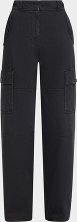 Ulla Johnson Aiden Mid-Rise Cargo Pants