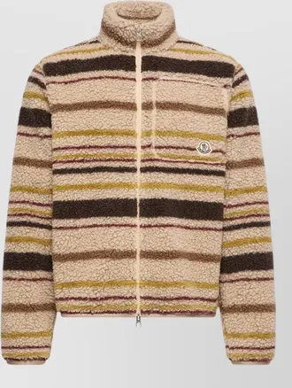 Moncler wool zip up cardigan
