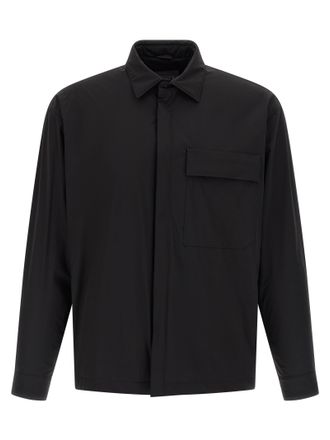 Herno Black Polyamide Shell Mens Jacket