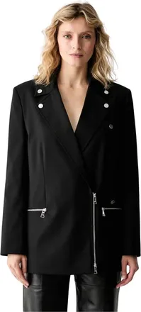Karl Lagerfeld Mujer, Chaquetas, Negro, Talla: S