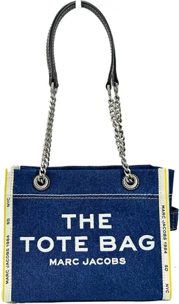 Marc Jacobs Marc Jacobs Denim Chain Small The Tote Womens Bag