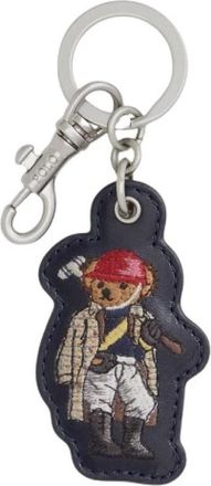 Polo Ralph Lauren Bear Keyring - unisex - Sleutelhangers & Tashangers - Blauw - ONE Size - Leer - Accessoires