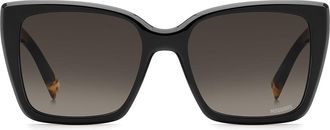 Missoni MIS 0294/G/S Asian Fit 807/HA Womens Sunglasses Black Size 55