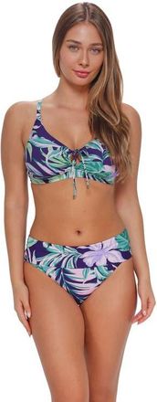 Sunsets Kauai Keyhole Bikini Swimsuit Top - F Cup in Palm Shade at Nordstrom, Size 34