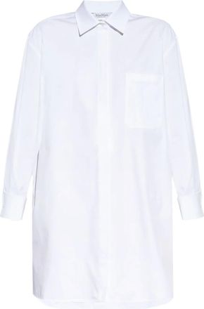 Max Mara Folgore blousejurk - Wit