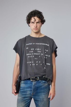 Enfants Riches Deprimes Voice Thrower Cut-off T-shirt
