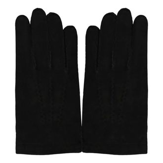 Moorer Leren handschoenen - Heren - Accessoires - Zwart - Maat: 8 IN Leer