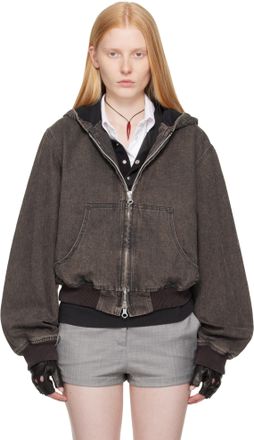 Chloé Black glossy cotton canvas jacket from $2,384.59 - on