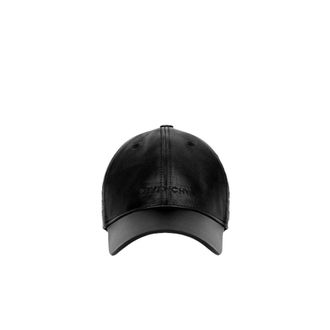 Givenchy Pre-owned 4G Perforated Leather Cap - Heren - Vintage Accessoires - Zwart - ONE Size - Leer - Vintage
