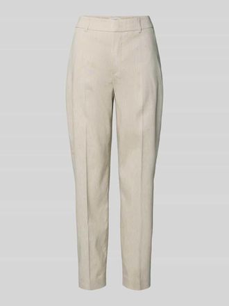 Drykorn Drykorn Hose aus Leinen-Mix mit B&uuml;gelfalten Modell SEARCH in Sand Melange, Gr&ouml;&szlig;e 25/32