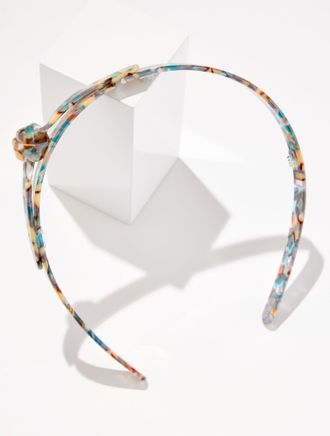 Talbots Knotted Slim Headband - Sierra Brown - 001 Talbots