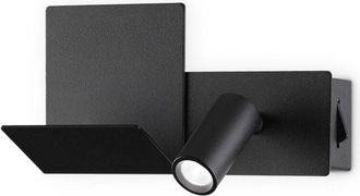 Ideal Lux Ideal Lux - Komodo-2 Luz De Lectura Led Negra, Interruptor Incorporado, 3000 K, No Regulable