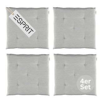 Esprit Coj&iacute;n Needlestripe - Set De 4 40x40 Cm, Gris