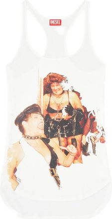 Diesel x Tom of Finland Foundation Canotta T-Shanry - Bianco