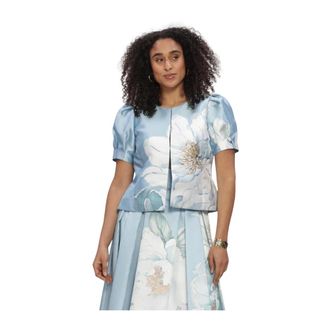 Kudibal Copenhagen Dames, Blouses & Shirts, Blauw, Maat: 2XL