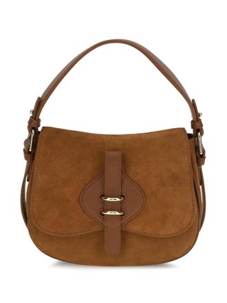 Coccinelle small Mavery suede tote bag - Brown