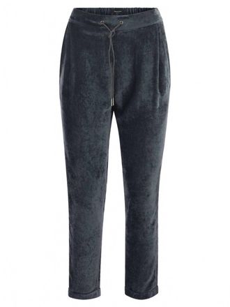 Fabiana Filippi Womens Spello Elastic Viscose Pants In Peacock Blue