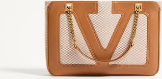 Valentino Garavani Valentino Garavani Viva Superstar Small Canvas Shopping Bag Wo