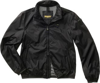 Blauer Dimock Nylon Windbreaker - Heren - Zomerjassen - Zwart - 2XL - Nylon - Jassen