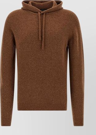 Roberto Collina long sleeve hooded knit sweater