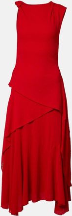 Ganni Abito midi asimmetrico