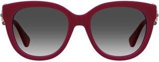 Moschino 54mm Gradient Cat Eye Sunglasses in Red at Nordstrom Rack