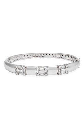 Mindi Mond Clarity Diamond Station Bracelet in 18Kwg at Nordstrom