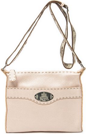 Fendi Pre-owned Womens Front Pocket Crossbody Shoulder Bag - Pink - One Size