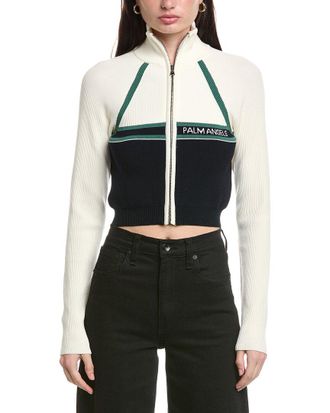 Palm Angels Ribbed Jacket