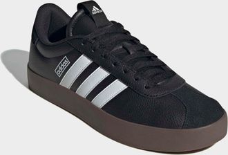 adidas Sneaker ADIDAS SPORTSWEAR VL COURT 3.0, Herren, Gr. 42,5, schwarz-weiss (core schwarz, ftwr wei&szlig;, gum5), Leder, Synthetik, Schuhe Sneaker, inspiriert 