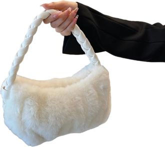 Generic Autumn and winter twist knitting versatile crossbody bag handbag girl