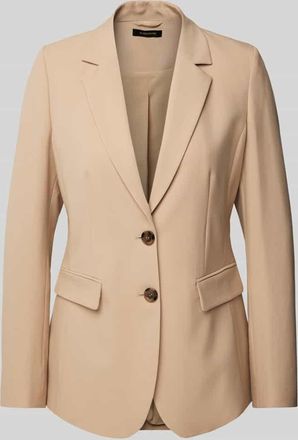 More & More Blazer mit Reverskragen in Beige, Gr&ouml;&szlig;e 40