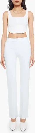 Mother Kick It Jeans In Totally Innocent