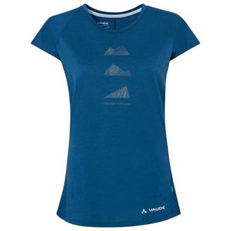 Vaude Tekoa Wool Merinoshirt f&uuml;r Damen | blau