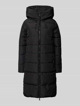 Khujo Steppmantel mit Kapuze Modell JILIAS4 in Black, Gr&ouml;&szlig;e XXL