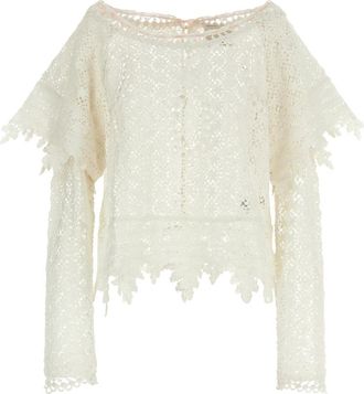 Isabel Marant White Hyliana sweater