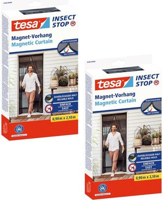 OEM Mosquitera Magn&eacute;tica Autocerrable Tesa Para Puertas De Balc&oacute;n, 1x2,2 M X2