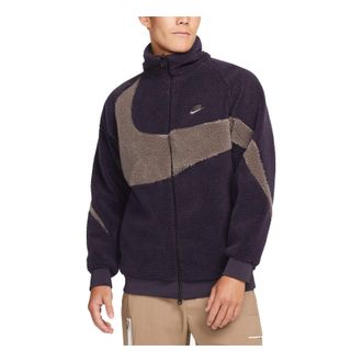 Nike Big Swoosh Reversible Boa Jacket (Asia Sizing) Cave Purple BQ6546-540