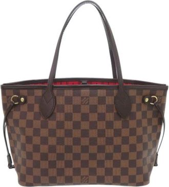 Louis Vuitton Pre-owned Vintage Canvas Tote Bag - Dames - Vintage Shopper - Bruin - ONE Size - Vintage