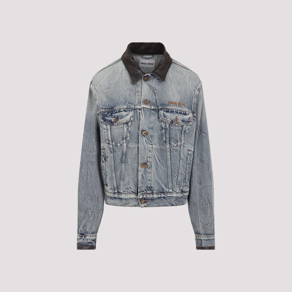 Women's Miu Miu Denim Jackets - up to −34% | Stylight