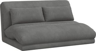 vidaXL Sill&oacute;n Ajustable Gris Oscuro Terciopelo Vidaxl