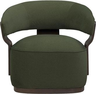 TOV Furniture Tov Furniture Madison Performance Vegan Mohair Swivel Accent Chair