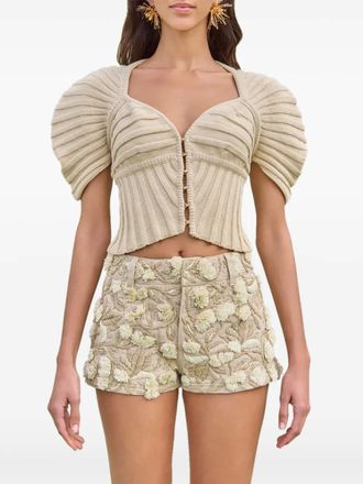 Cult Gaia Kian shorts - Beige