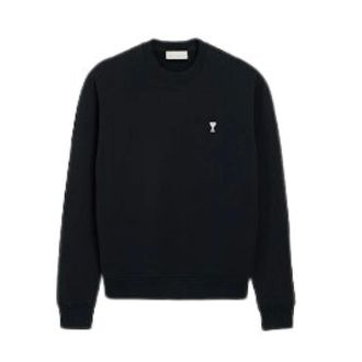 Ami Sweatshirts, male, Black, Size: S De Coeur Sweatshirt