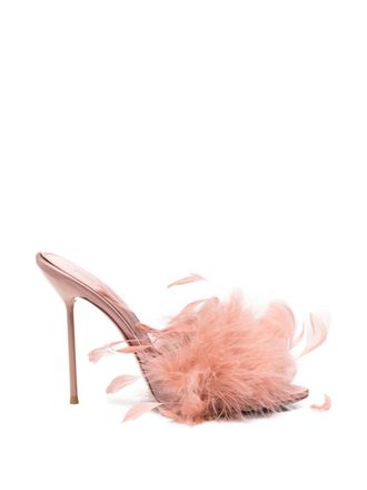 PARIS TEXAS Lidia Patent Leather Heel Sandals